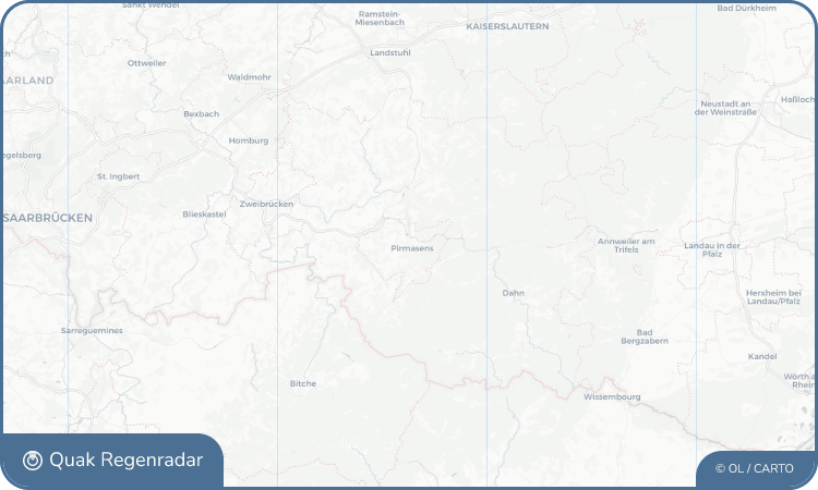Regenradar-Widget für Pirmasens