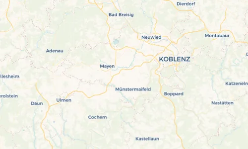 Regenradar Vorschaubild - Aktuelle Niederschläge in Polch und Umgebung