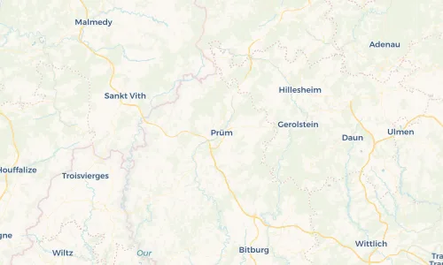 Regenradar Vorschaubild - Aktuelle Niederschläge in Prüm und Umgebung