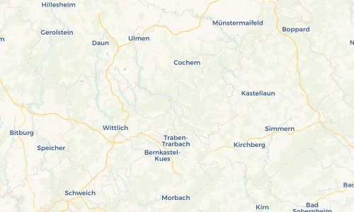 Regenradar Vorschaubild - Aktuelle Niederschläge in Pünderich und Umgebung
