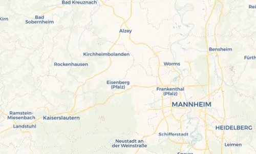 Regenradar Vorschaubild - Aktuelle Niederschläge in Quirnheim und Umgebung