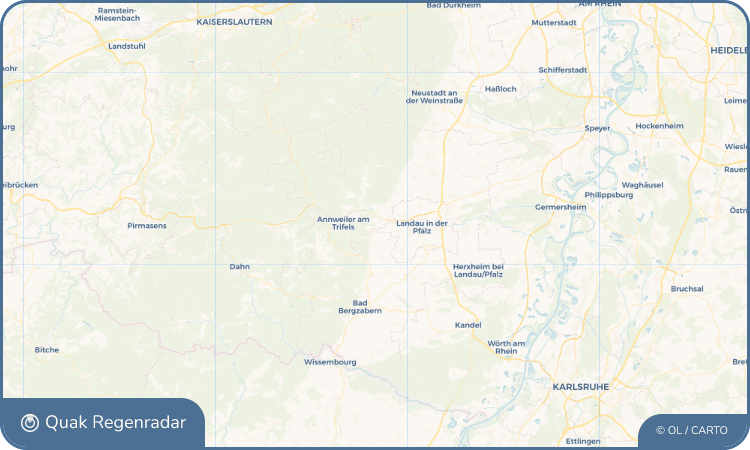 Quak Regenradar-Widget Ranschbach