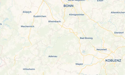 Regenradar Vorschaubild - Aktuelle Niederschläge in Rech und Umgebung