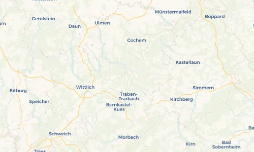 Regenradar Vorschaubild - Aktuelle Niederschläge in Reil und Umgebung