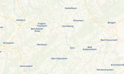 Regenradar Vorschaubild - Aktuelle Niederschläge in Rhaunen und Umgebung