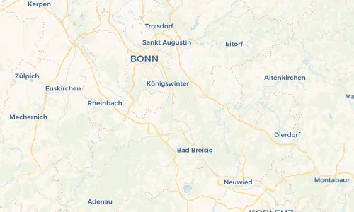 Regenradar Vorschaubild - Aktuelle Niederschläge in Rheinbreitbach und Umgebung