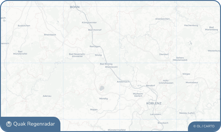 Regenradar-Widget für Rheinbrohl