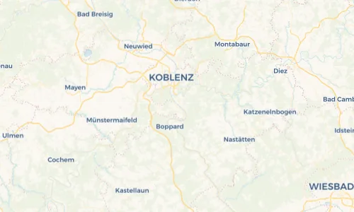Regenradar Vorschaubild - Aktuelle Niederschläge in Rhens und Umgebung