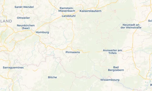 Regenradar Vorschaubild - Aktuelle Niederschläge in Rodalben und Umgebung