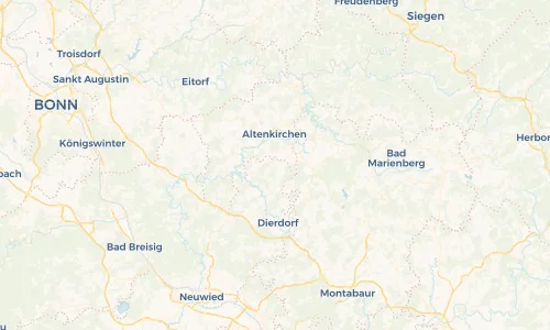 Regenradar Vorschaubild - Aktuelle Niederschläge in Rodenbach bei Puderbach und Umgebung