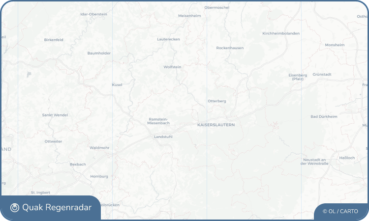 Regenradar-Widget für Rodenbach
