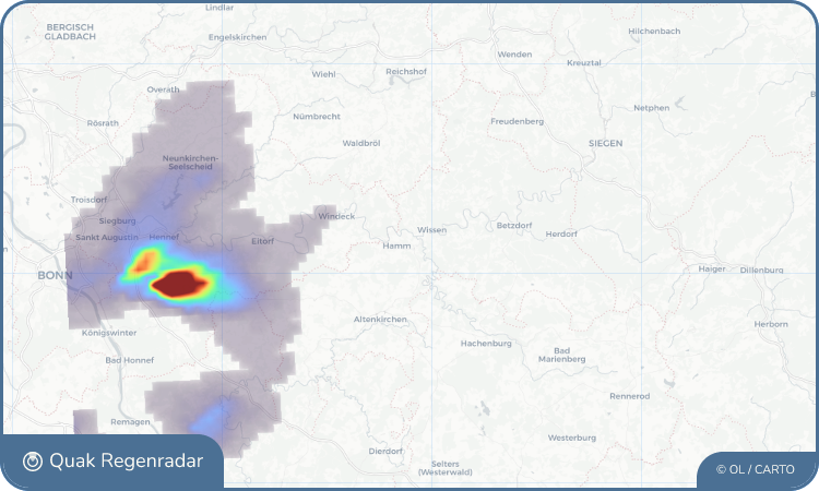 Regenradar-Widget für Roth