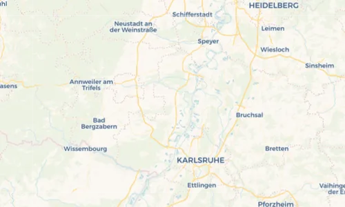 Regenradar Vorschaubild - Aktuelle Niederschläge in Rülzheim und Umgebung