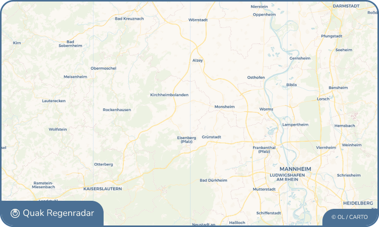 Quak Regenradar-Widget Rüssingen