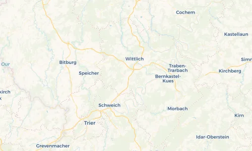 Regenradar Vorschaubild - Aktuelle Niederschläge in Salmtal und Umgebung