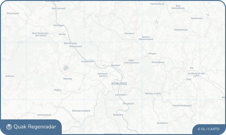 Regenradar-Widget für Sankt Sebastian