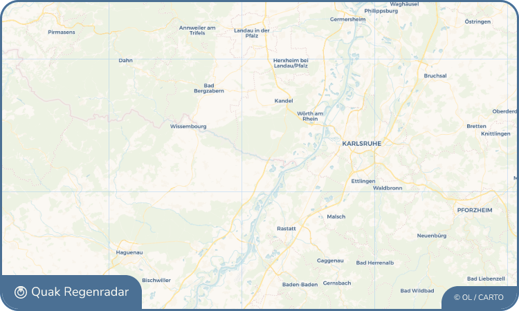Quak Regenradar-Widget Scheibenhardt