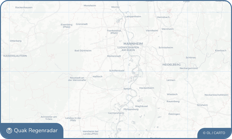 Regenradar-Widget für Schifferstadt
