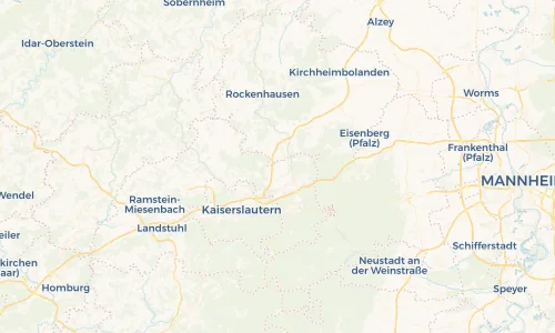 Regenradar Vorschaubild - Aktuelle Niederschläge in Sembach und Umgebung