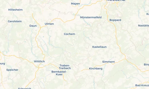 Regenradar Vorschaubild - Aktuelle Niederschläge in Senheim und Umgebung