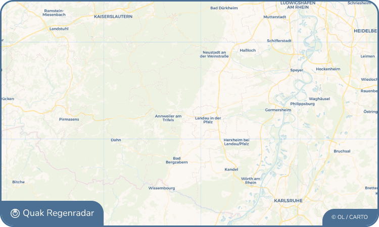 Quak Regenradar-Widget Siebeldingen