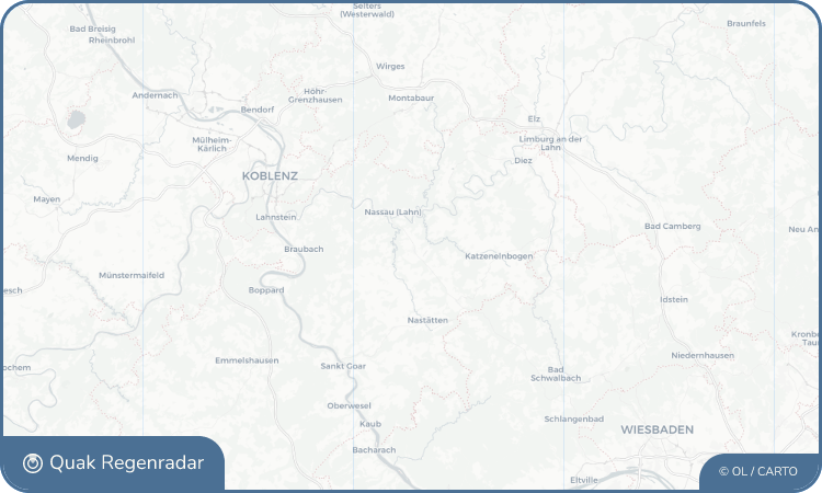 Regenradar-Widget für Singhofen