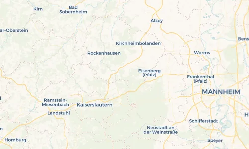 Regenradar Vorschaubild - Aktuelle Niederschläge in Sippersfeld und Umgebung