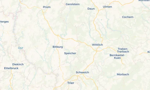 Regenradar Vorschaubild - Aktuelle Niederschläge in Spangdahlem und Umgebung