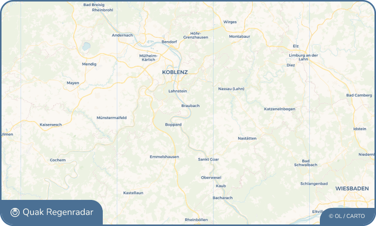 Quak Regenradar-Widget Spay