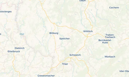 Regenradar Vorschaubild - Aktuelle Niederschläge in Speicher und Umgebung
