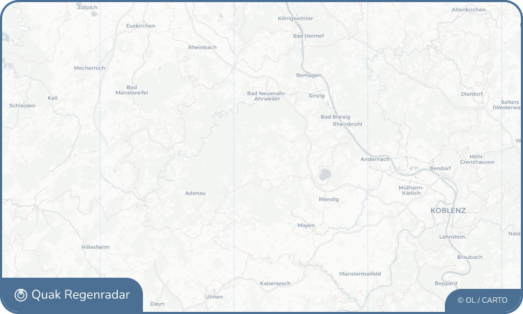 Regenradar-Widget für Spessart