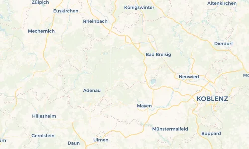 Regenradar Vorschaubild - Aktuelle Niederschläge in Spessart und Umgebung