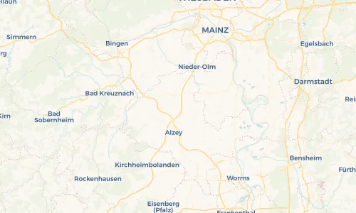 Regenradar Vorschaubild - Aktuelle Niederschläge in Spiesheim und Umgebung