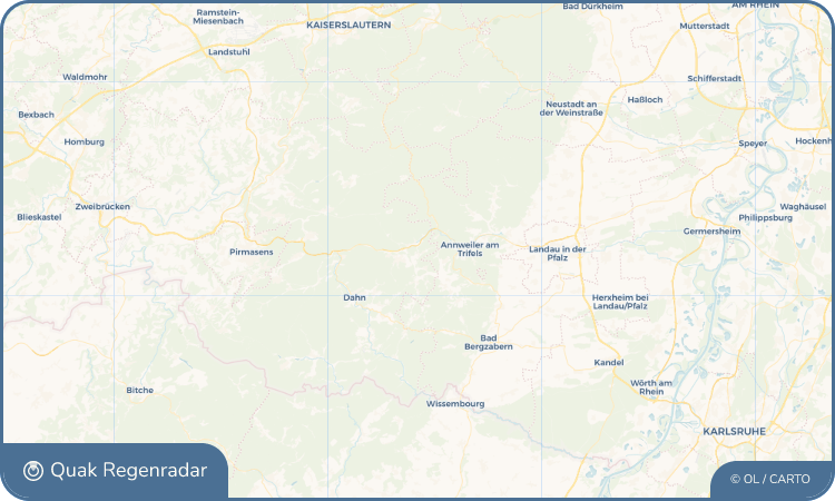 Quak Regenradar-Widget Spirkelbach