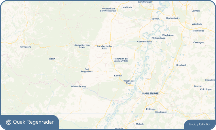 Quak Regenradar-Widget Steinweiler