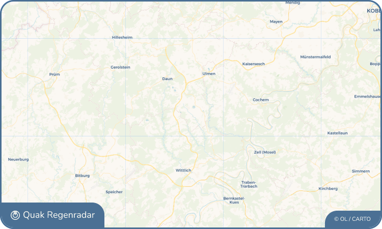 Quak Regenradar-Widget Strohn