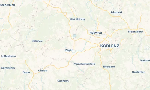 Regenradar Vorschaubild - Aktuelle Niederschläge in Thür und Umgebung