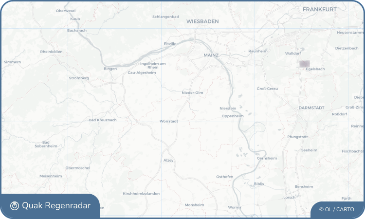 Regenradar-Widget für Udenheim