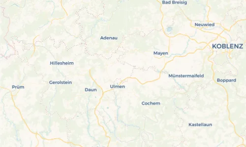 Regenradar Vorschaubild - Aktuelle Niederschläge in Uersfeld und Umgebung