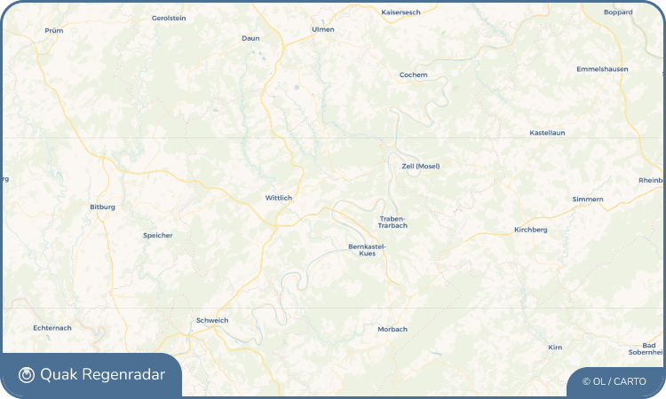 Quak Regenradar-Widget Ürzig