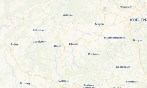 Regenradar Vorschaubild - Aktuelle Niederschläge in Ulmen und Umgebung