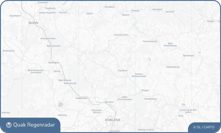 Regenradar-Widget für Urbach