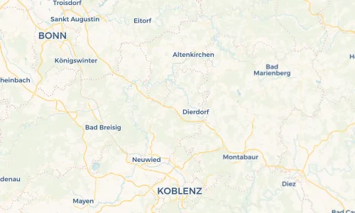 Regenradar Vorschaubild - Aktuelle Niederschläge in Urbach und Umgebung
