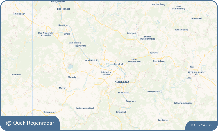 Quak Regenradar-Widget Urmitz