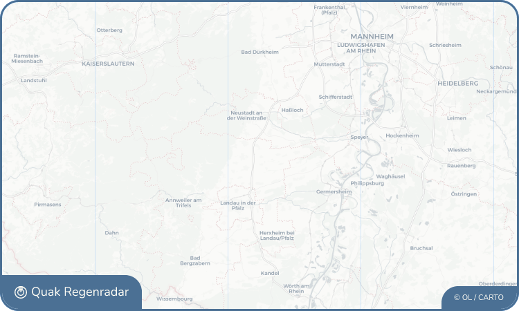 Regenradar-Widget für Venningen