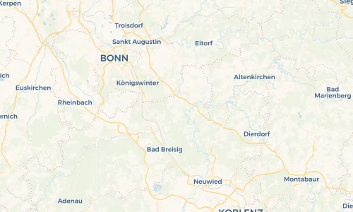 Regenradar Vorschaubild - Aktuelle Niederschläge in Vettelschoß und Umgebung