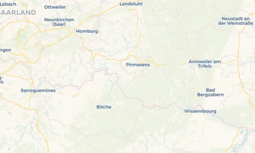 Regenradar Vorschaubild - Aktuelle Niederschläge in Vinningen und Umgebung