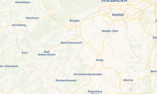 Regenradar Vorschaubild - Aktuelle Niederschläge in Volxheim und Umgebung