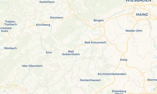 Regenradar Vorschaubild - Aktuelle Niederschläge in Waldböckelheim und Umgebung