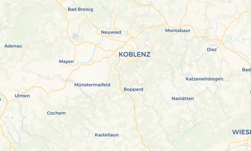 Regenradar Vorschaubild - Aktuelle Niederschläge in Waldesch und Umgebung